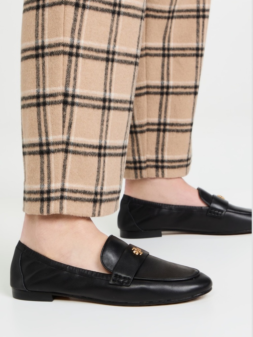 Tory burch Black Leather Slip-On Loafer for Women size 9.5 - Picture 4 of 13